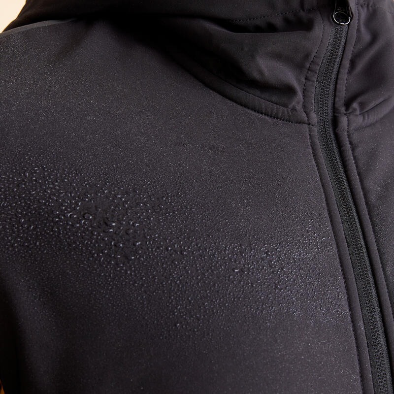 Casaco com Capuz de Ciclismo GRAVEL 29% Merino Bordô