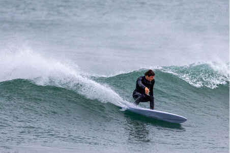 Men’s surfing 4/3 mm neoprene wetsuit - 900 black