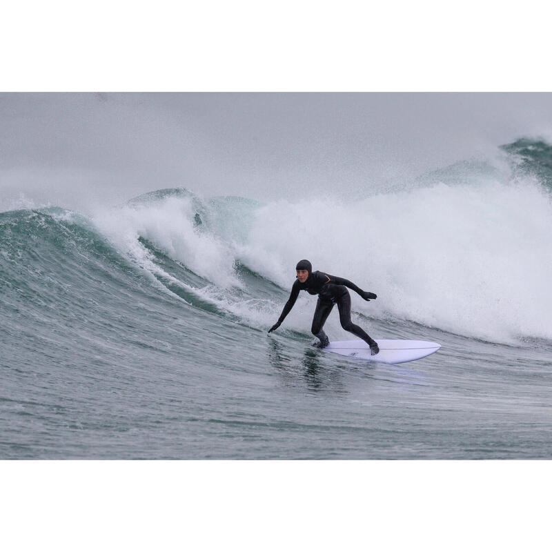 Dámský neopren na surf 5/4 mm s integrovanou kuklou a zipem vpředu