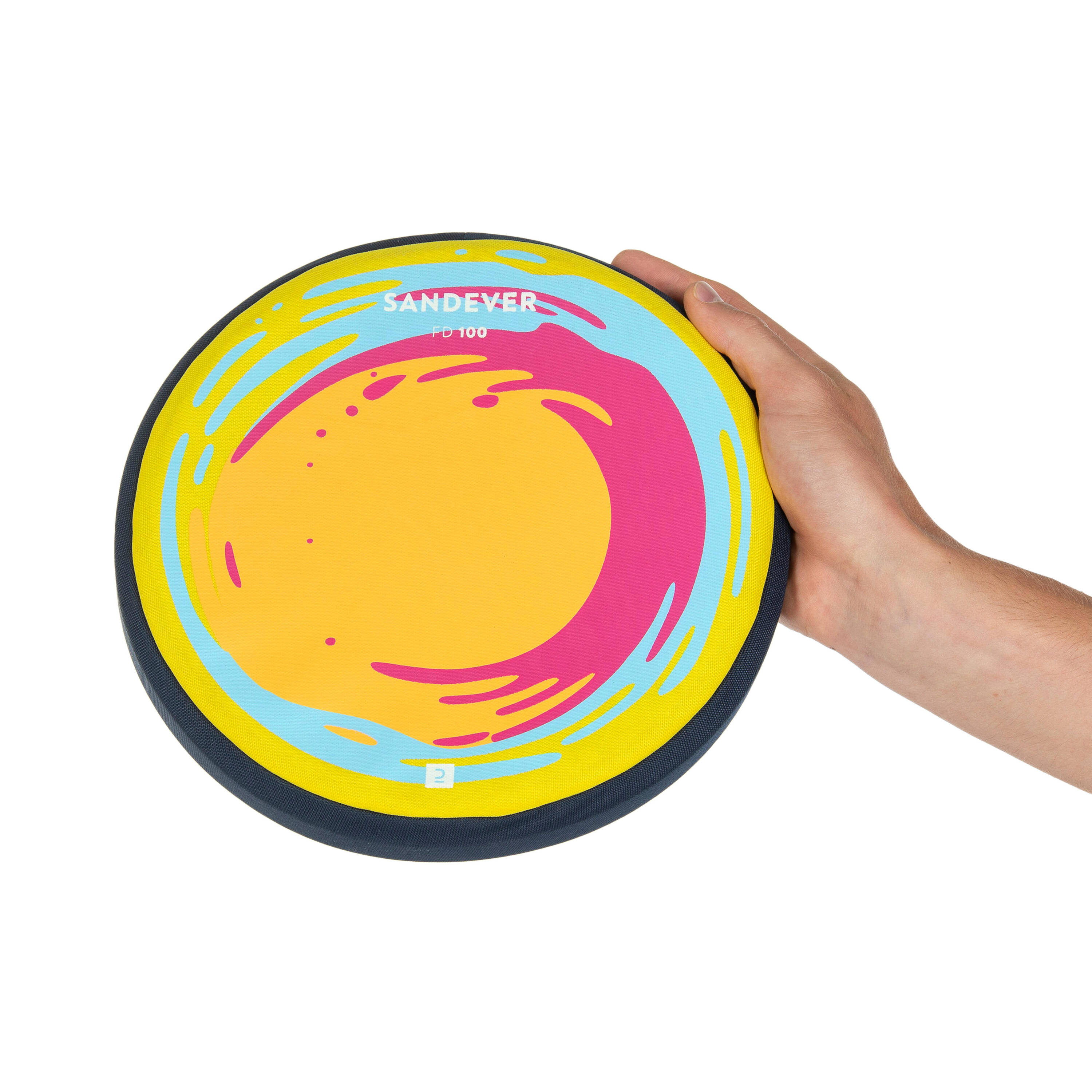 the ultra-soft Splash Orange disc lets you throw without worrying about impacts. -  5