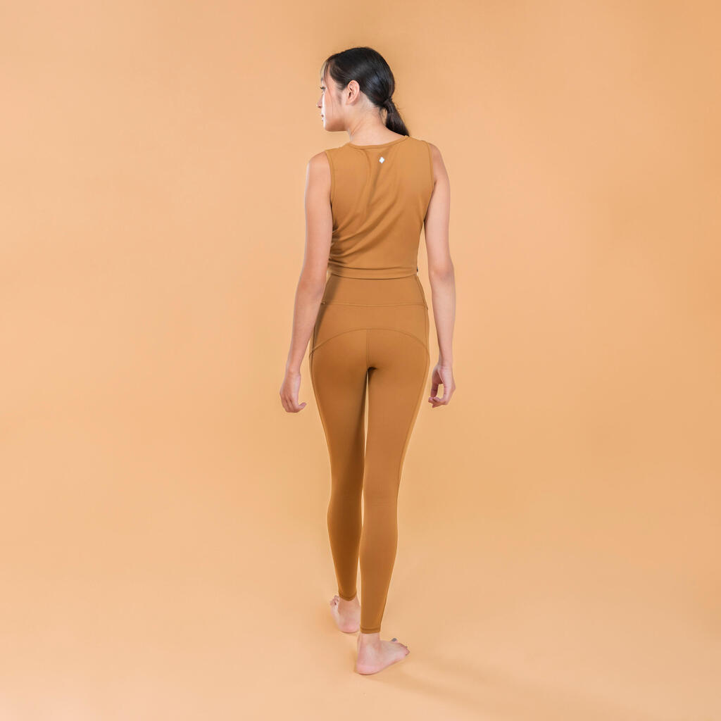 LEGGING PREMIUM YOGA DARK CINNAMON