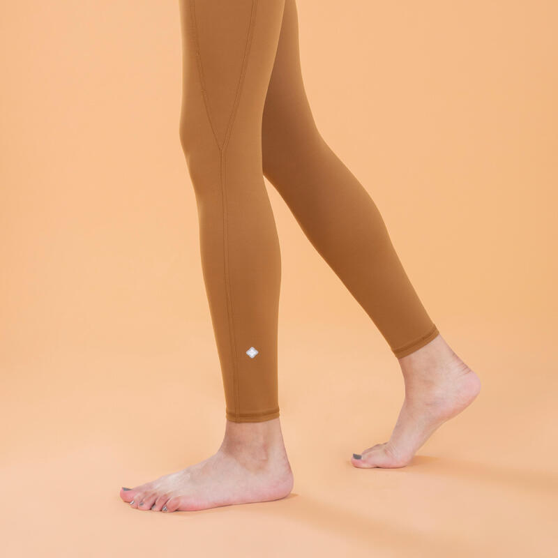 Legging de Yoga Premium - Cannelle Sombre
