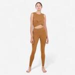 Legging de Yoga Premium - Cannelle Sombre
