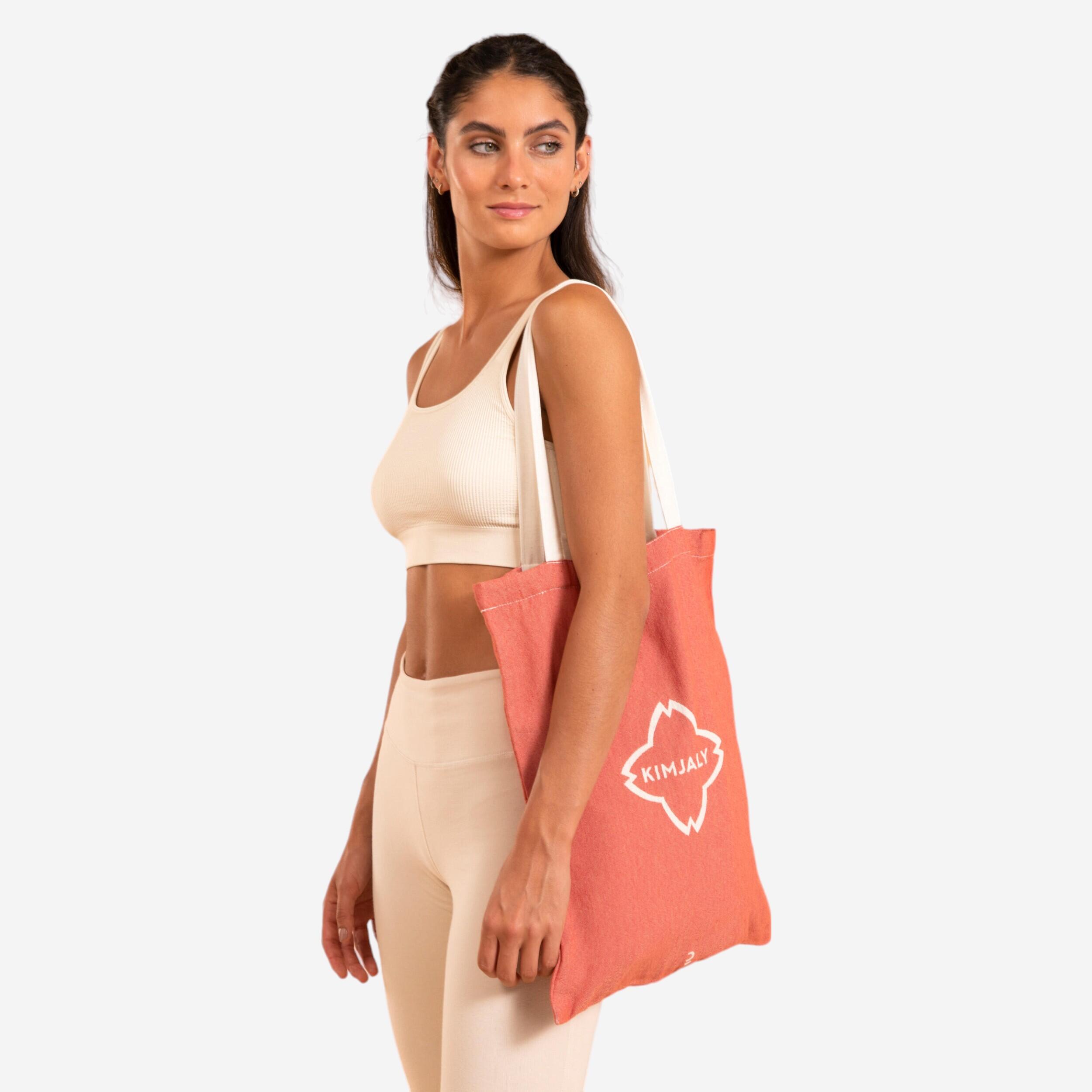 Saco de yoga kimjala laranja/bege