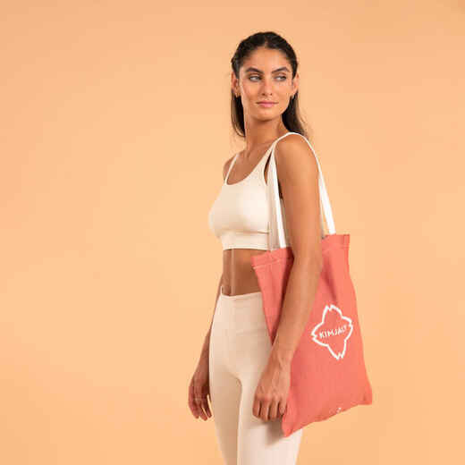 
      Tote Bag Yoga - orange/beige 
  