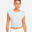 Yoga T-Shirt - Crop Loose hellblau 