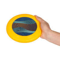 Adult Soft Flying Disc - Trico Yellow.