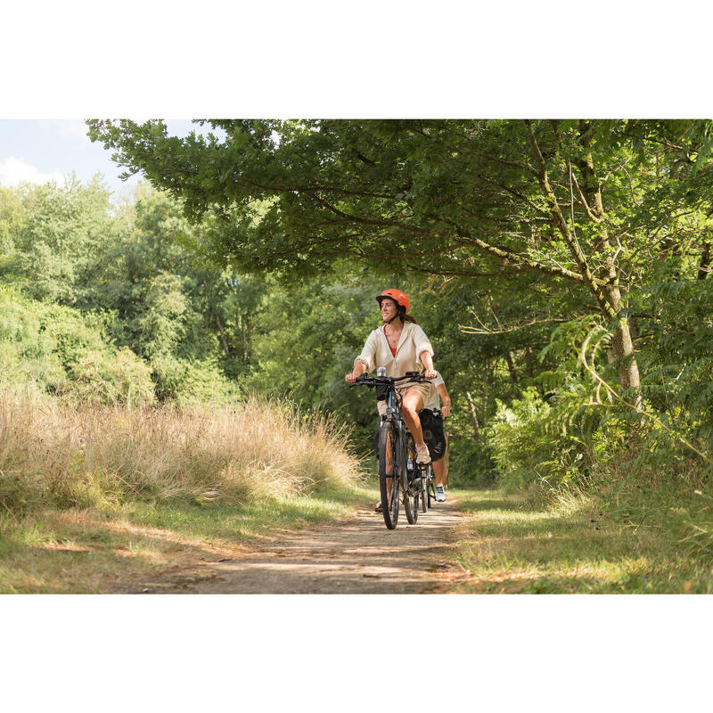 Vélo tout chemin électrique - cadre haut - Riverside 520 E bleu