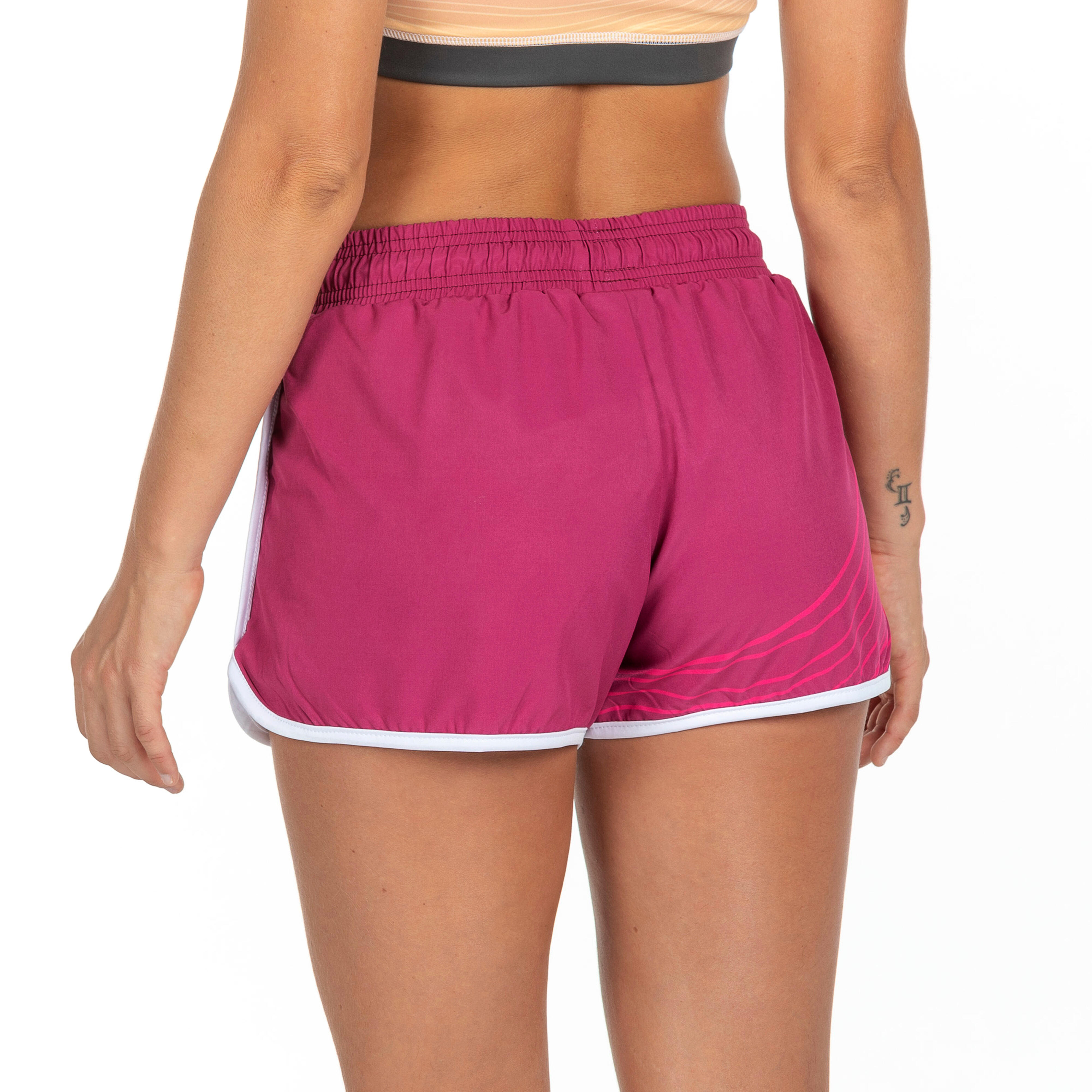 SHORT FEMME STAR BY GL BEACH SPORTS ROSE