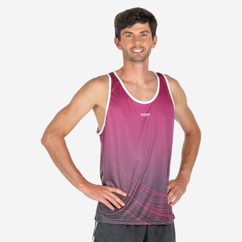 Playera de musculación de rendimiento, sin mangas para hombre Stringer -  Decathlon