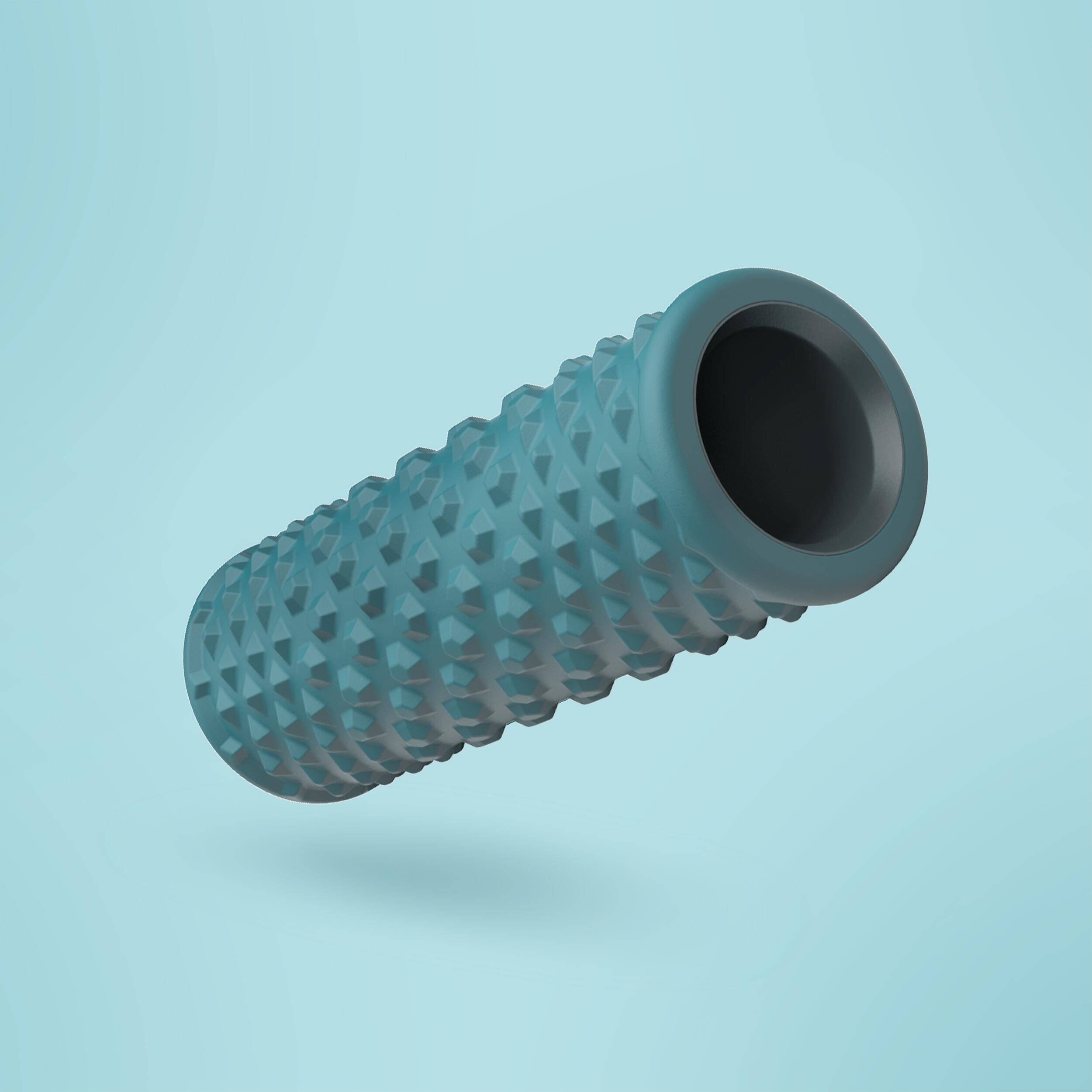 Hand Foam Massage Roller, Deep Tissue and Muscle Relief, 38cm - Blue -  5