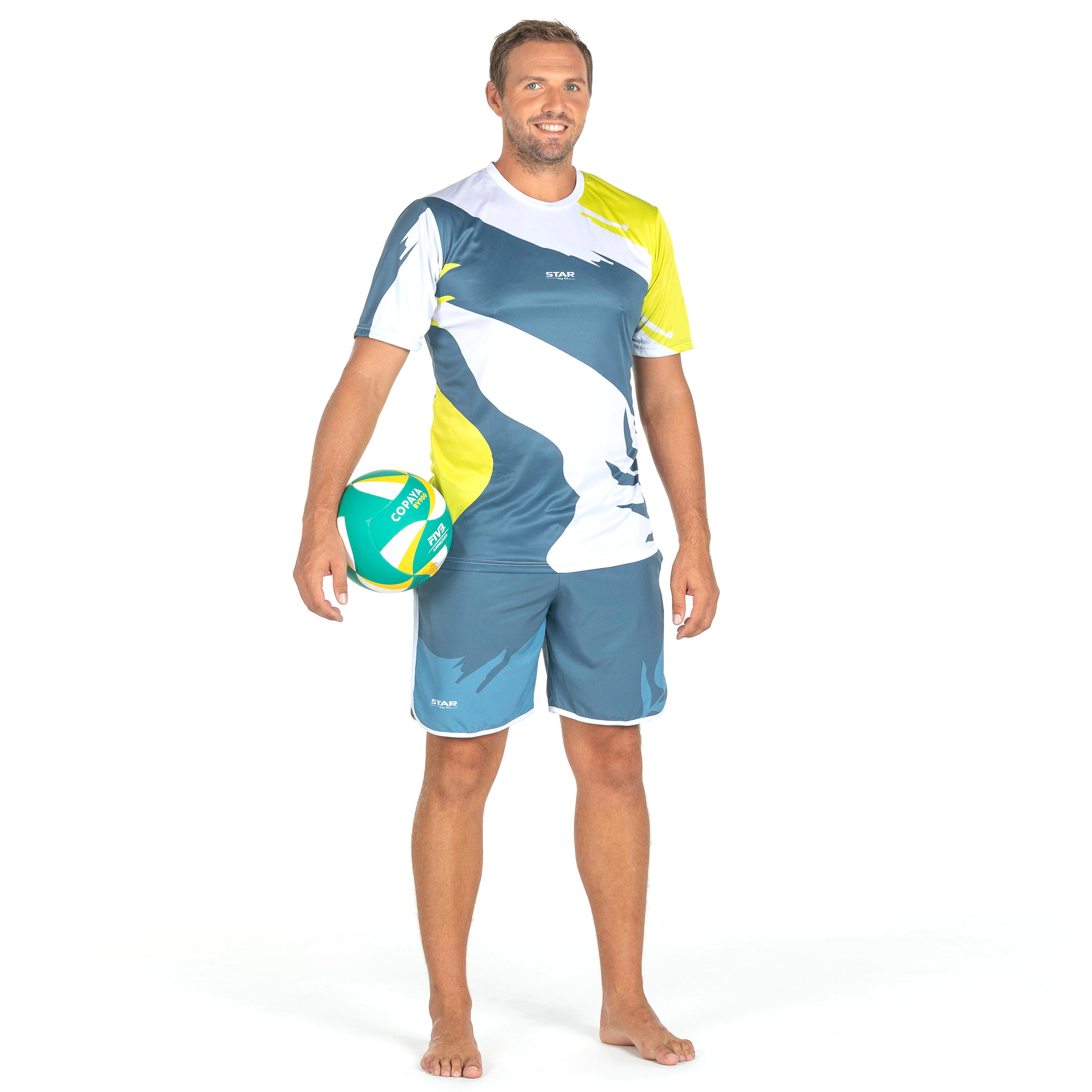 T SHIRT HOMME STAR BY GL BEACH SPORTS 4/5