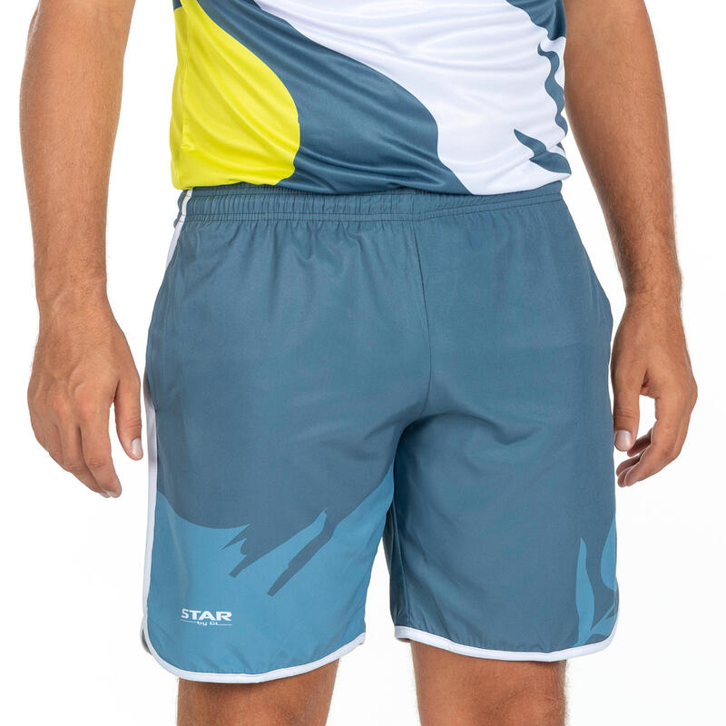 HERENSHORT VOOR STRANDSPORTEN BLAUW