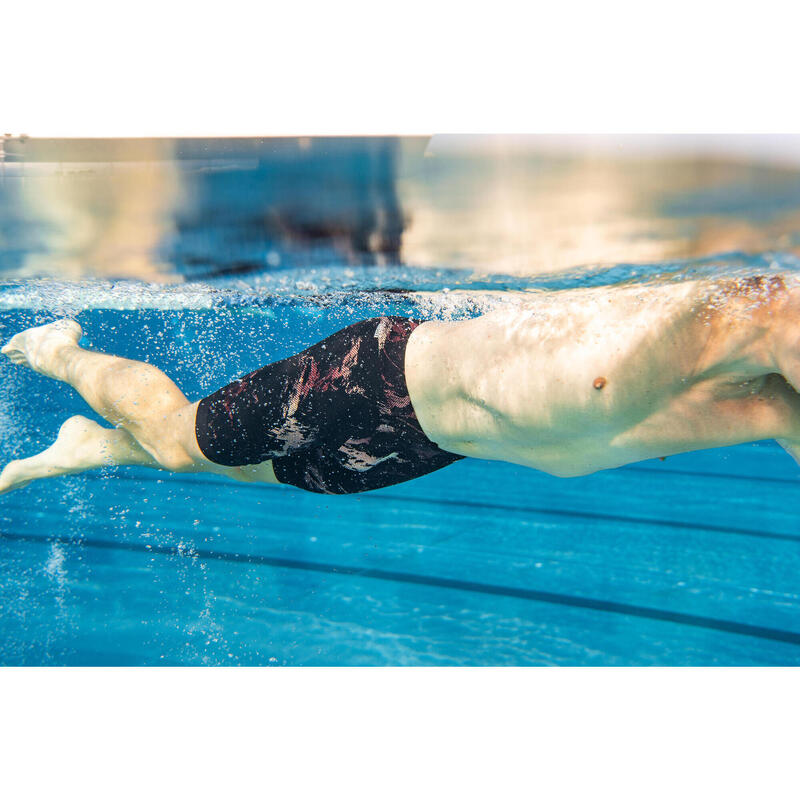 Boxeri tip jammer înot - Fiti - Trao Negru / Roșu / Galben Bărbați 