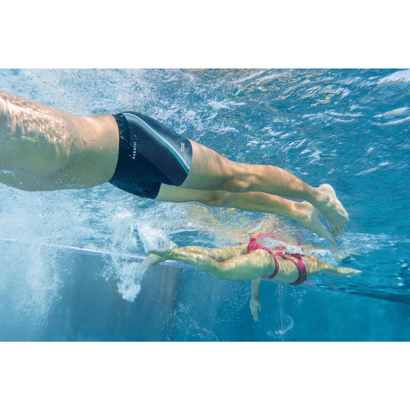 Boxer de bain natation Homme - 500 Fiti lini vert