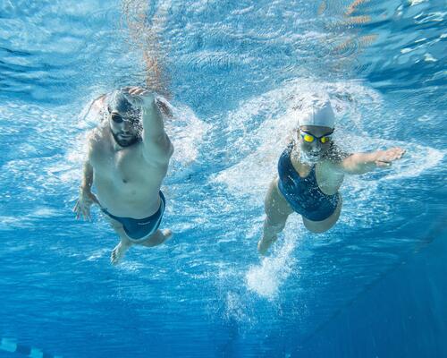 Entraînement eau libre : la préparation en piscine