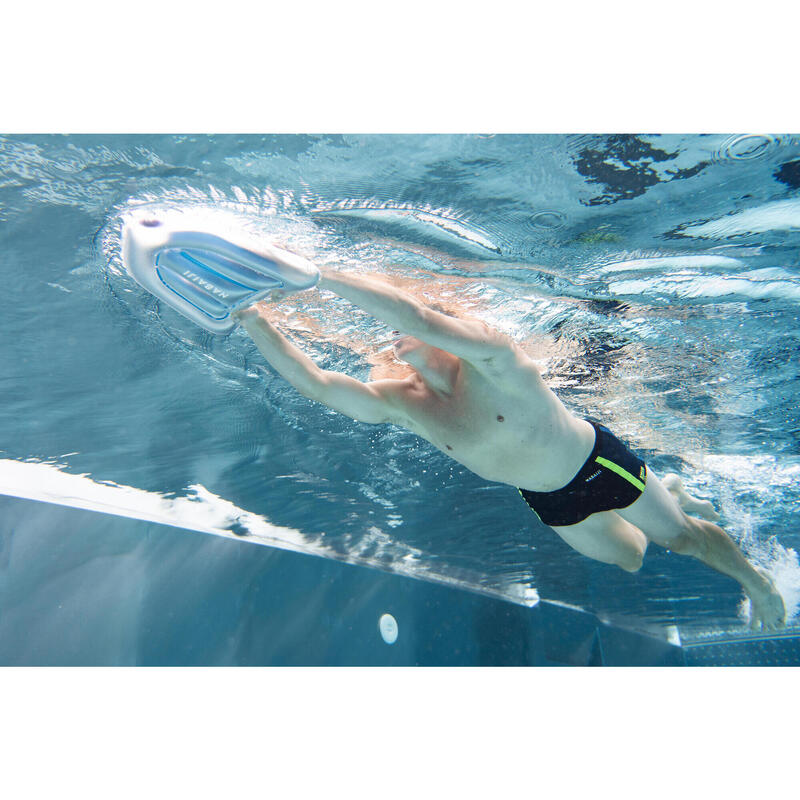 Planche de Natation Compacte Gonflable 500 bleu