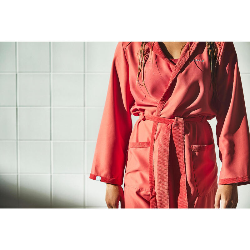 Accappatoio COMPACT pallanuoto donna rosa