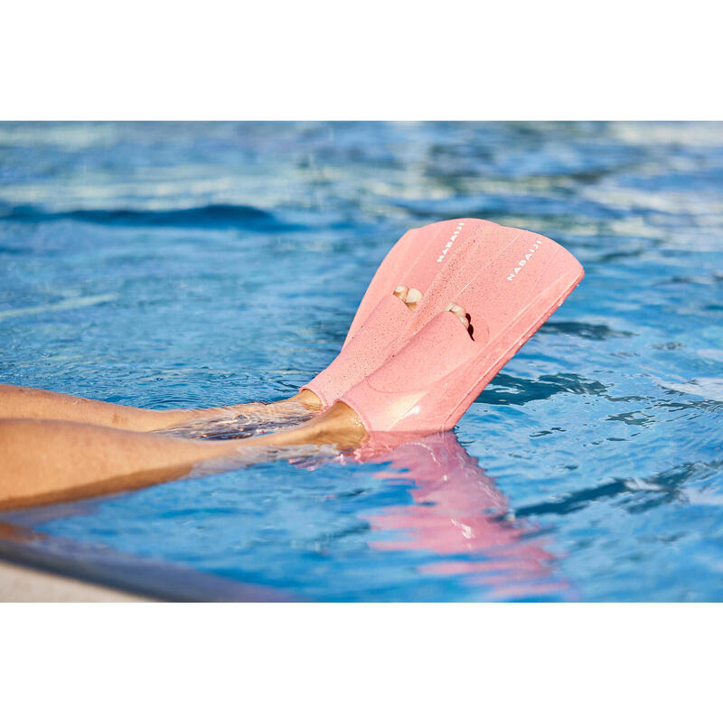 Schwimmflossen kurz - Silifin rosa 