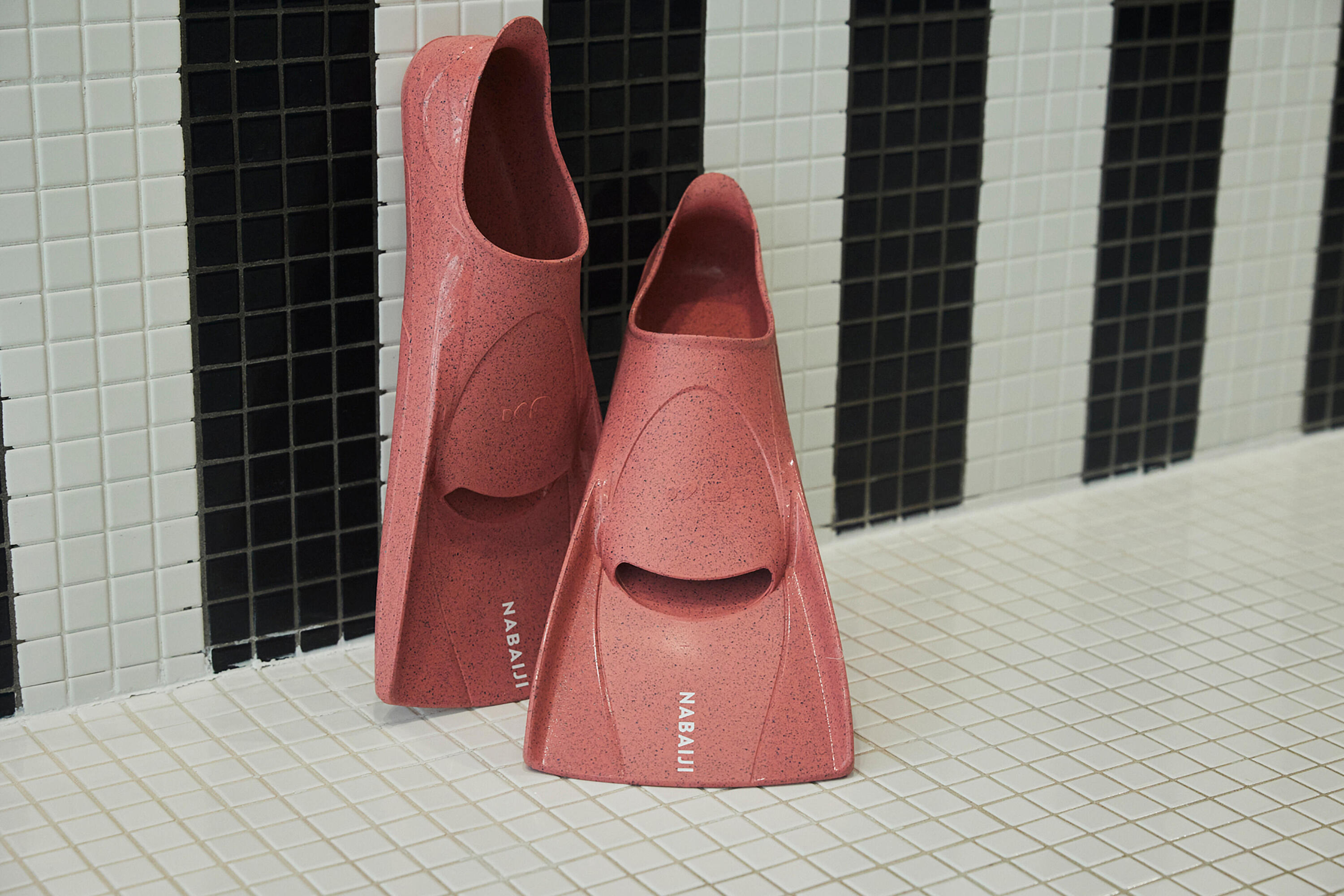 Aletas de natación rosa rubí Silfin 18/19
