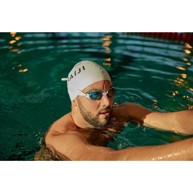 Gafas natación cristales claros Bfit azul