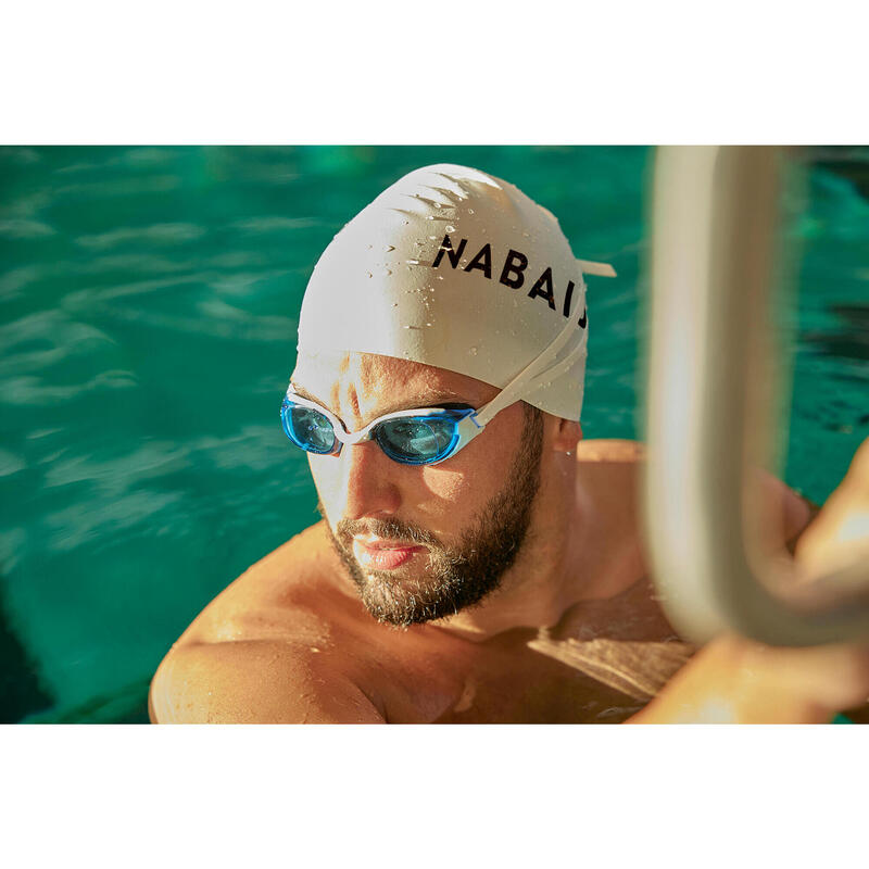 Gafas natación cristales claros Bfit azul