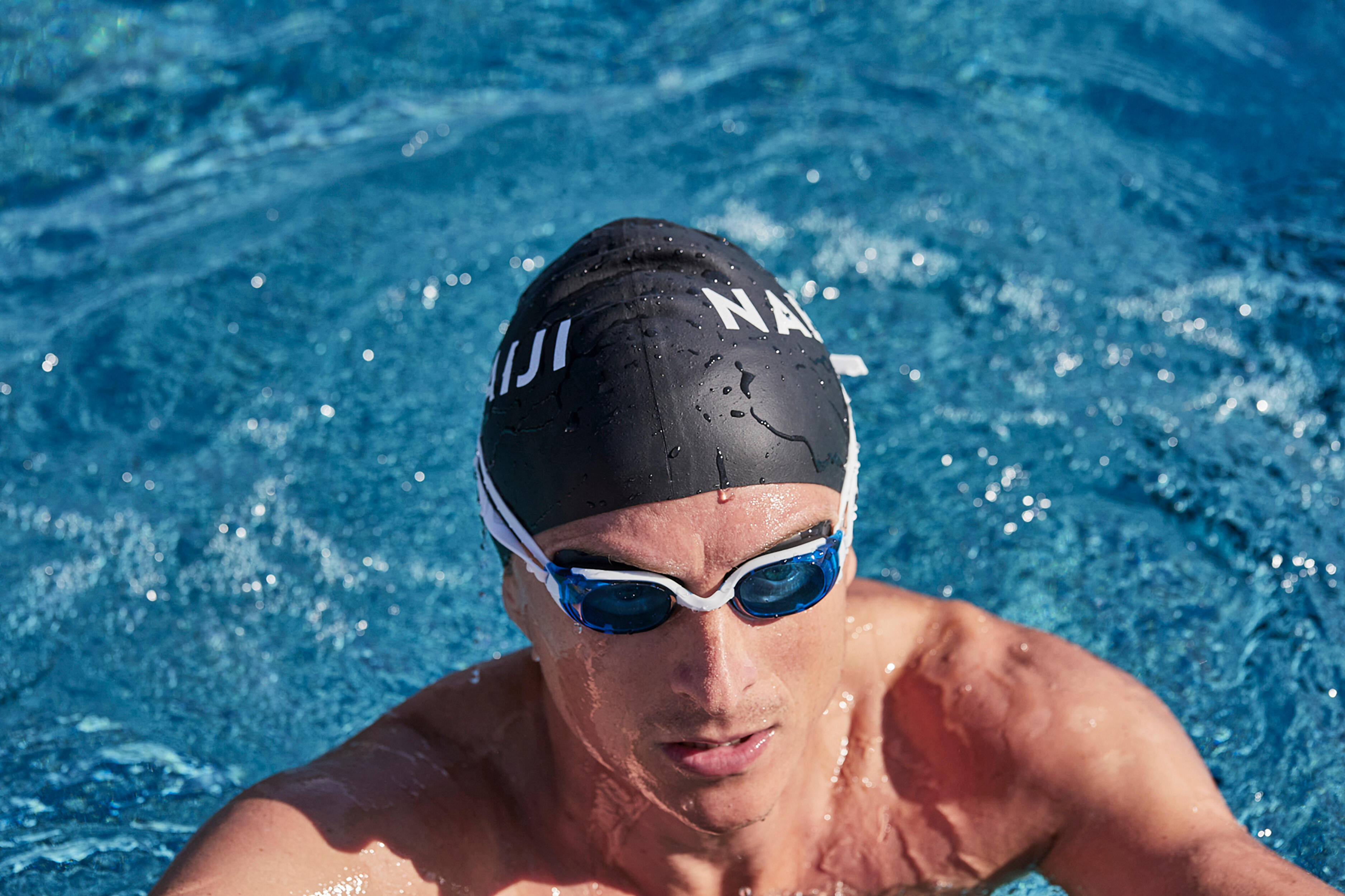 Swimming Goggles with Blue Tinted Lenses – B-FIT 500 - NABAIJI