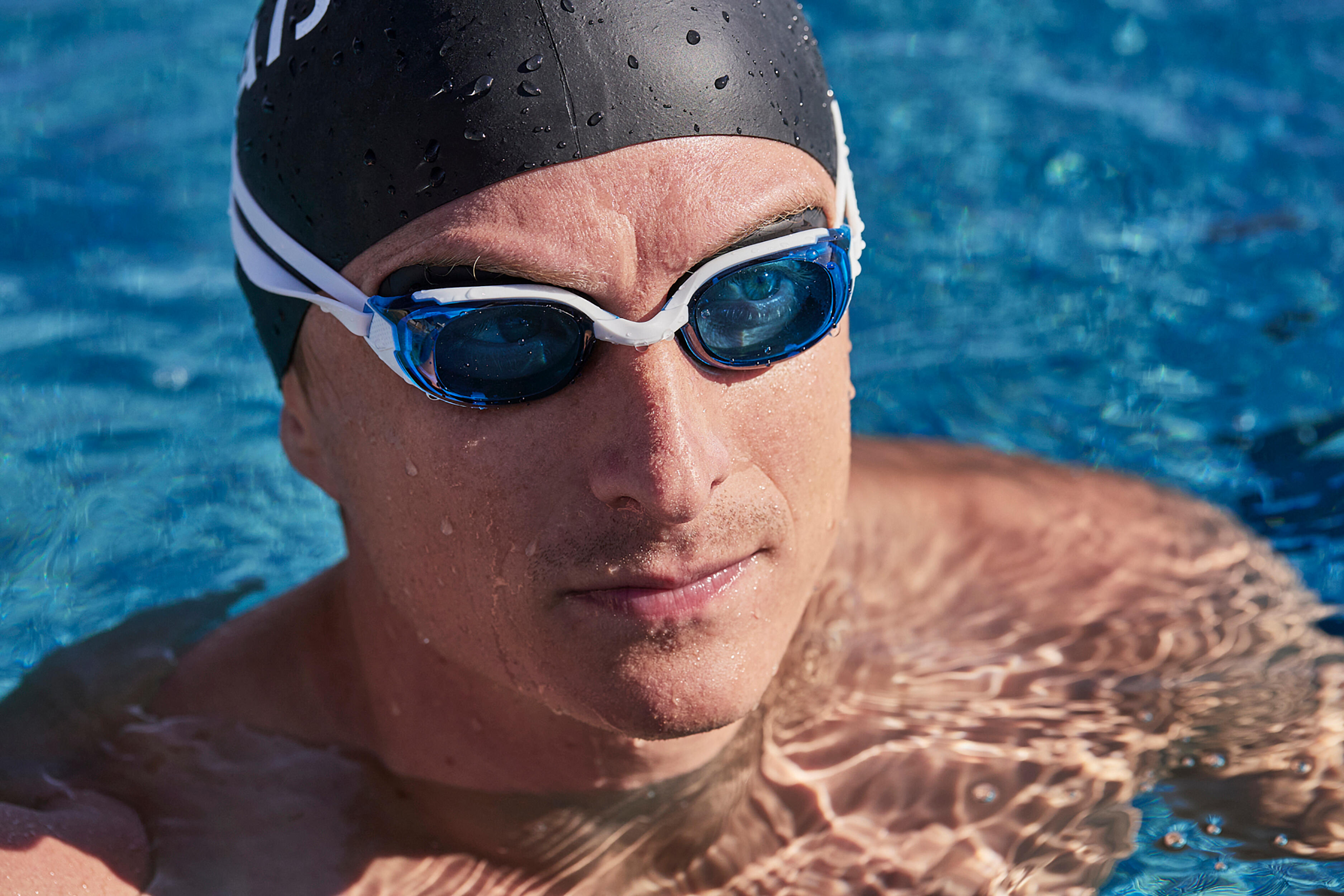 Swimming Goggles with Blue Tinted Lenses – B-FIT 500 - NABAIJI