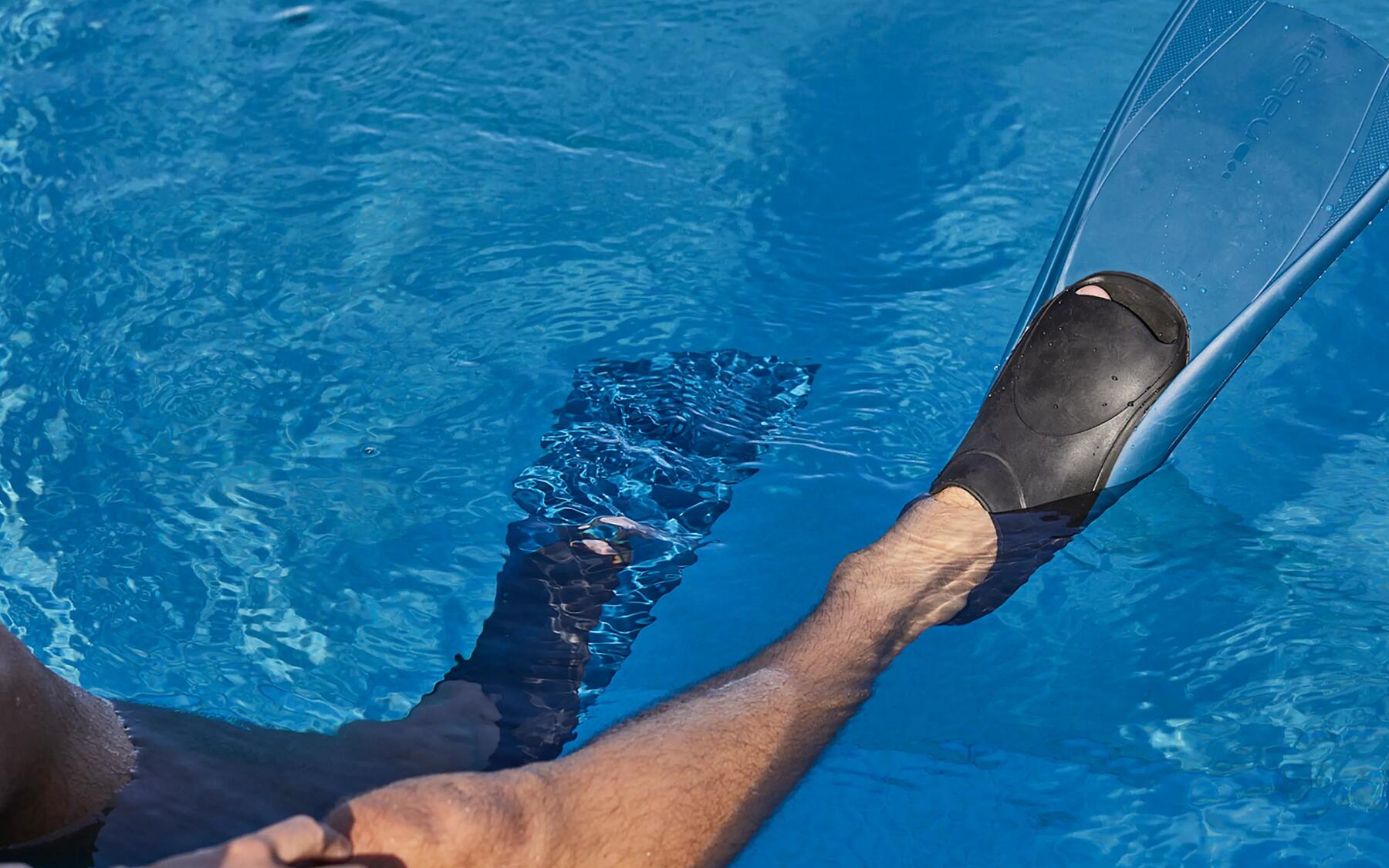 palmes de natation longues