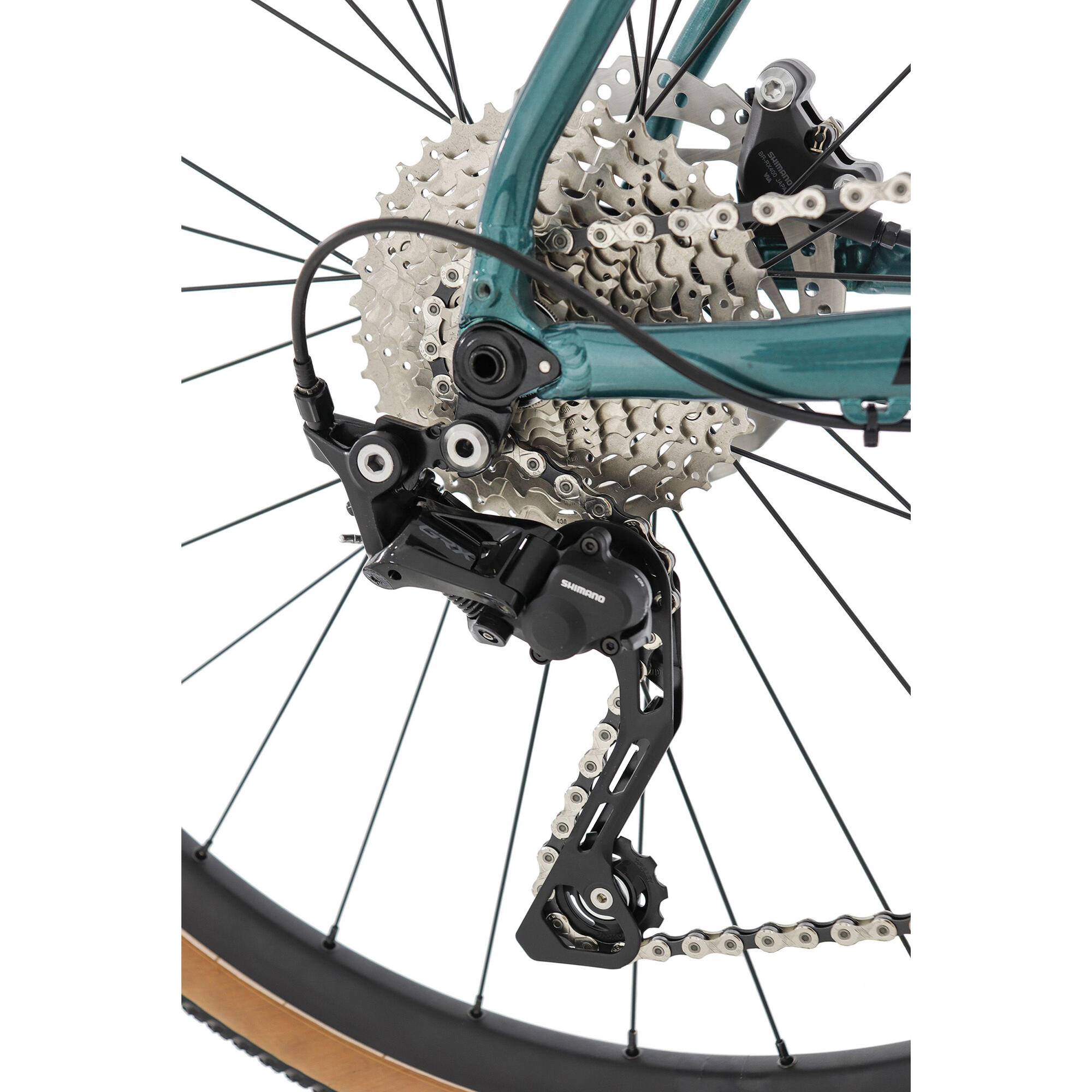 Bicicleta de gravel aluminio Shimano GRX 2x10 NTT Maxx 10 8/10