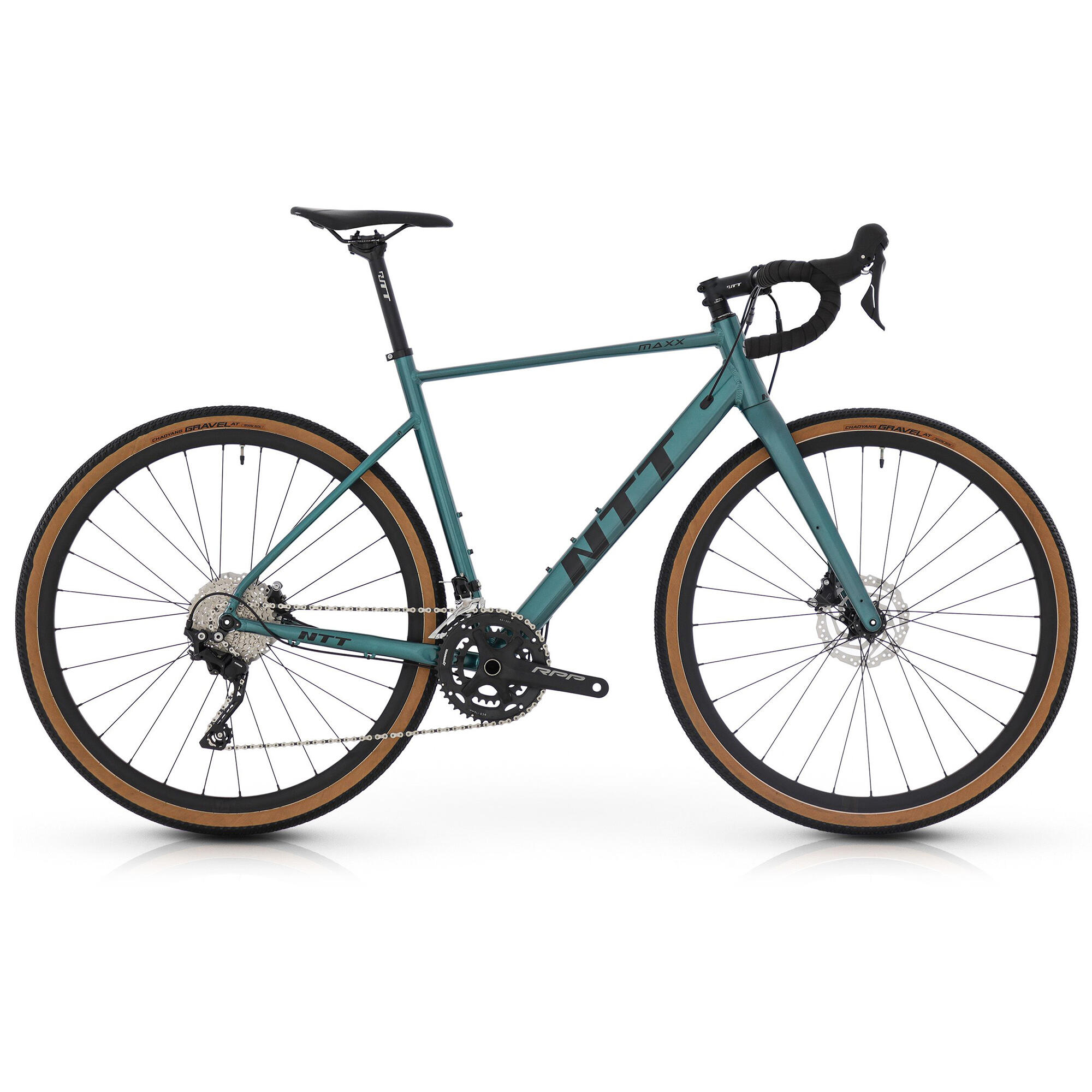 NTT Bicicleta de gravel aluminio Shimano GRX 2x10 NTT Maxx 10