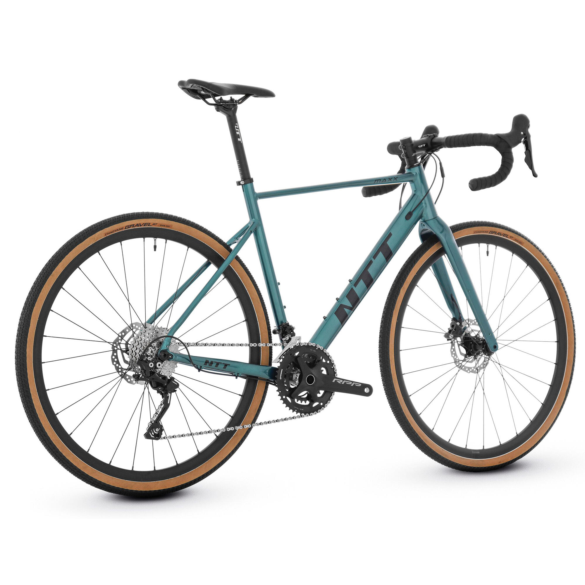 Bicicleta de gravel aluminio Shimano GRX 2x10 NTT Maxx 10 3/10