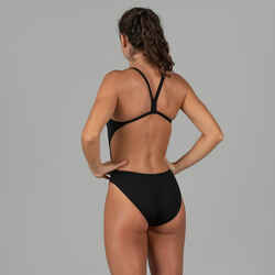 Women's 1-piece Swimsuit ARENA NEW SOLID Black