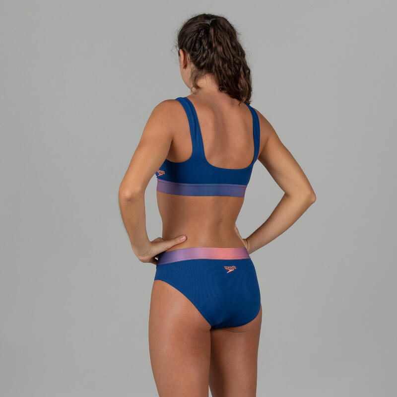 Bustieră de înot SPEEDO LILAC Albastru Corai Damă