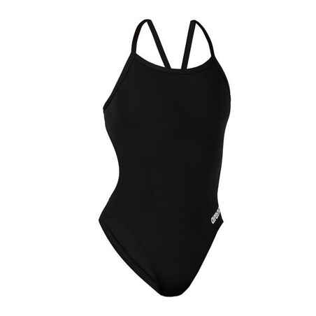 Vientisas maudymosi kostiumėlis „Arena New Solid“, juodas