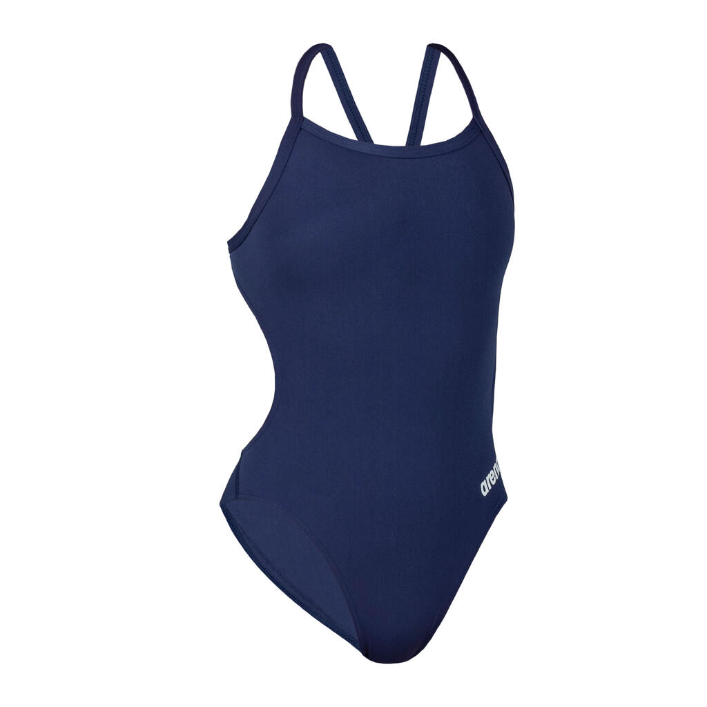 Jednodijelni kupaći kostim Arena Newsolid ženski plavi