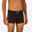 Badehose Boxer Jungen - 100 Plus schwarz 