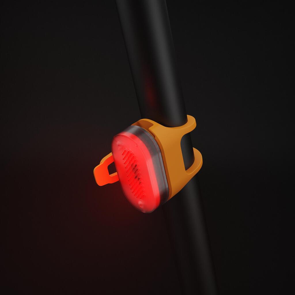 Crno prednje / zadnje USB svetlo za bicikl SL510