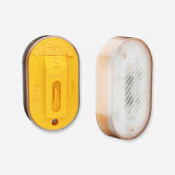 Front/Rear USB Clip Bike Light SL510 - Yellow