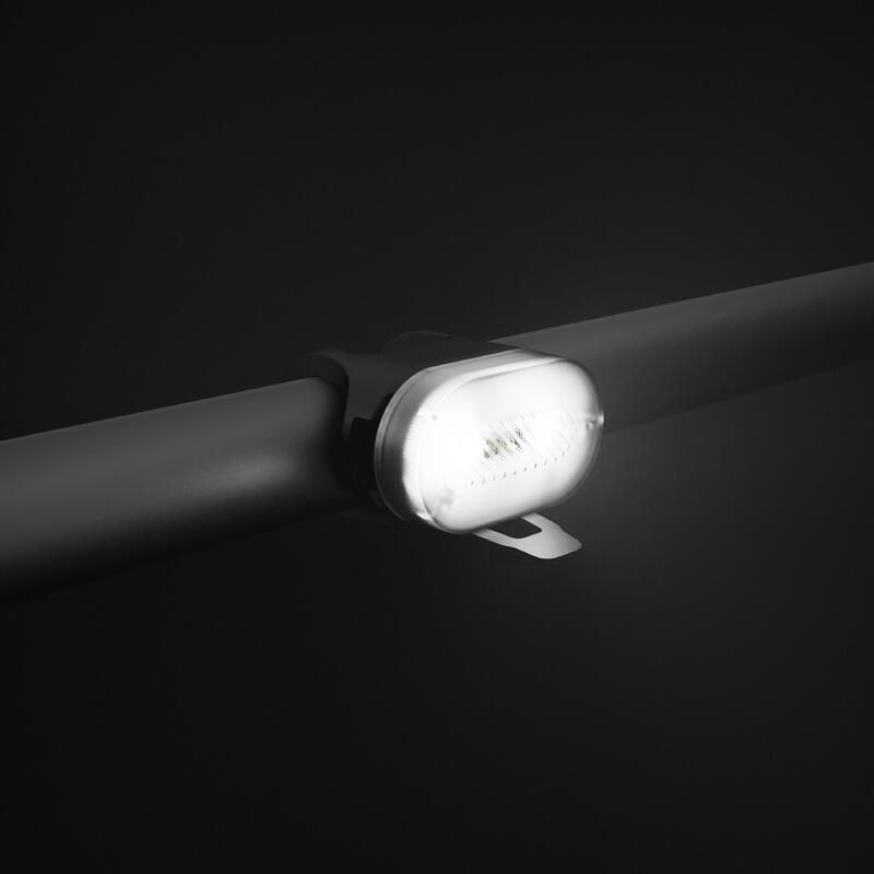 LUMINI BICICLETĂ SL510 FAȚĂ/SPATE NEGRU USB CLIP