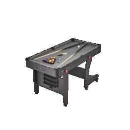 Table de billard pliable américain - BT 500 US tapis gris