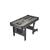 Table de billard pliable américain - BT 500 US tapis gris