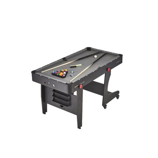 Table de billard pliable américain - BT 500 US tapis gris