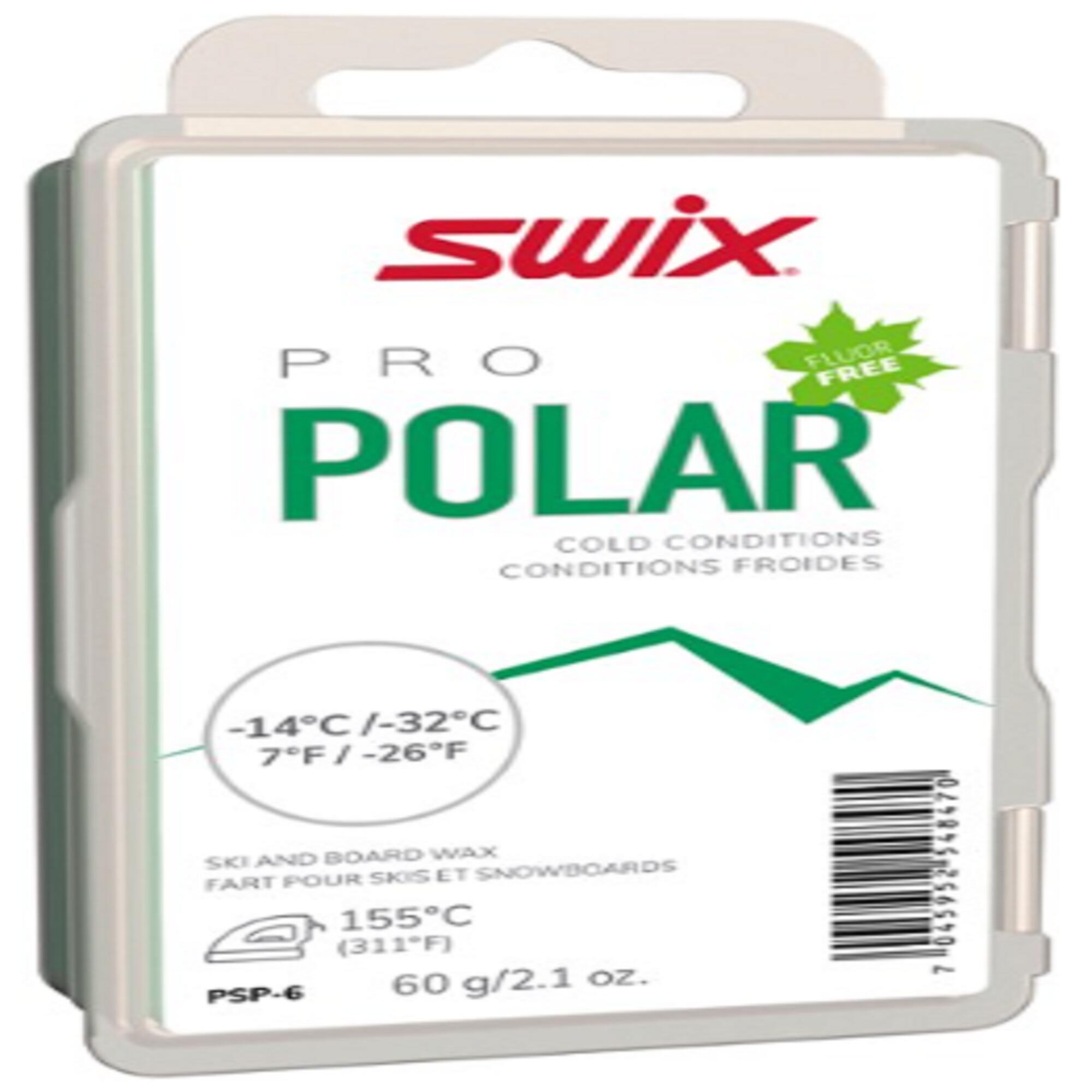 Ski and Snowboard Hot Wax 60 g - PS Polar - SWIX
