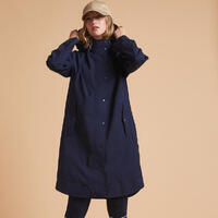 Veste longue imperméable d'équitation femme.