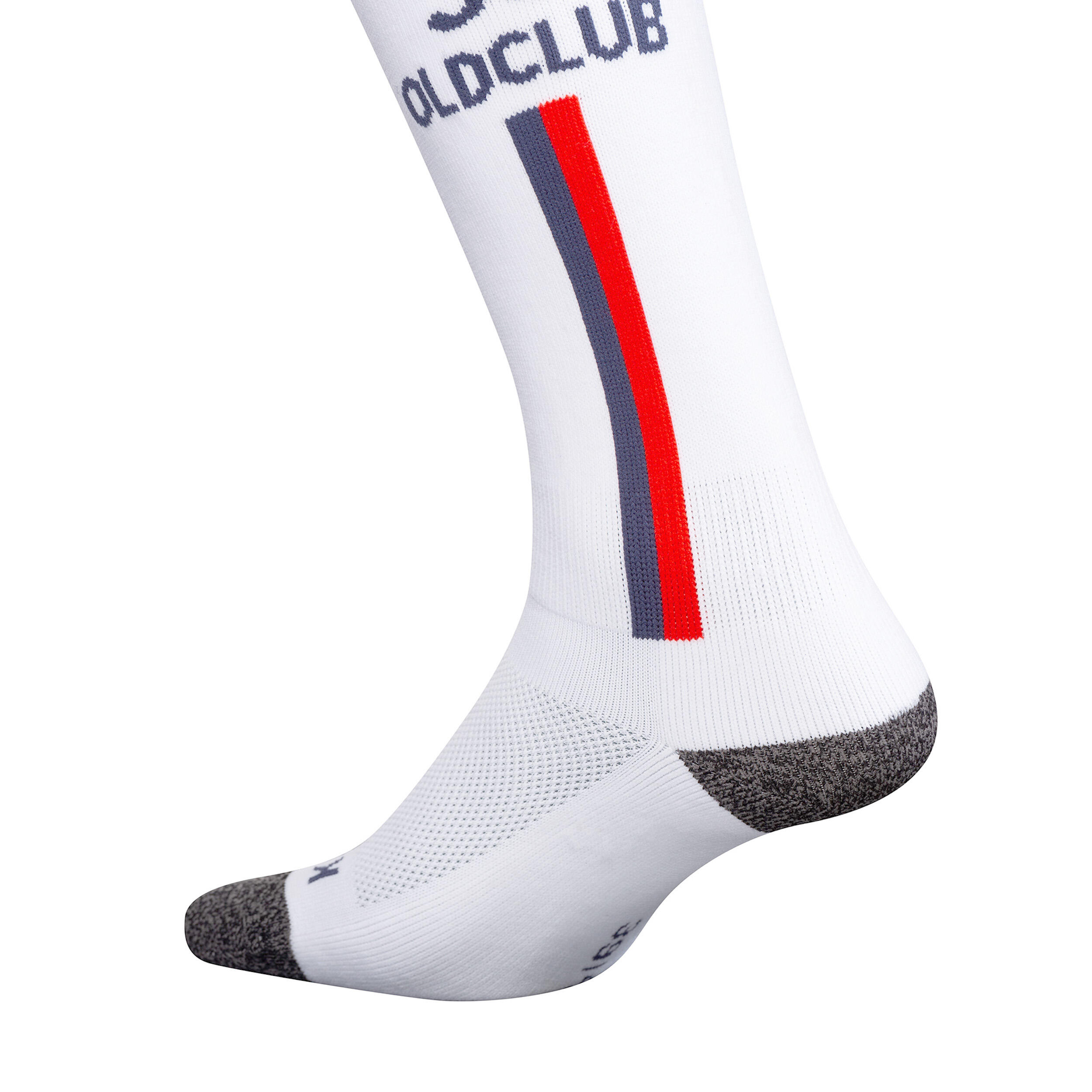 Kids'/Adult Field Hockey Socks FH500 - Old Club White 3/4