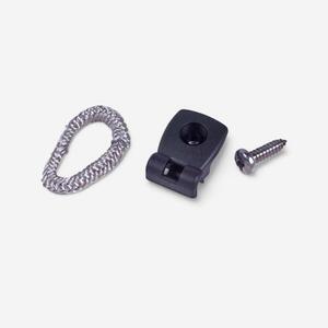 Soporte Plástico + Anillo Cuerda + Tornillo Línea Vida Tobago/Borneo/Bilbao