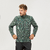 Veste Polaire de randonnée - MH120 - Vert - Homme