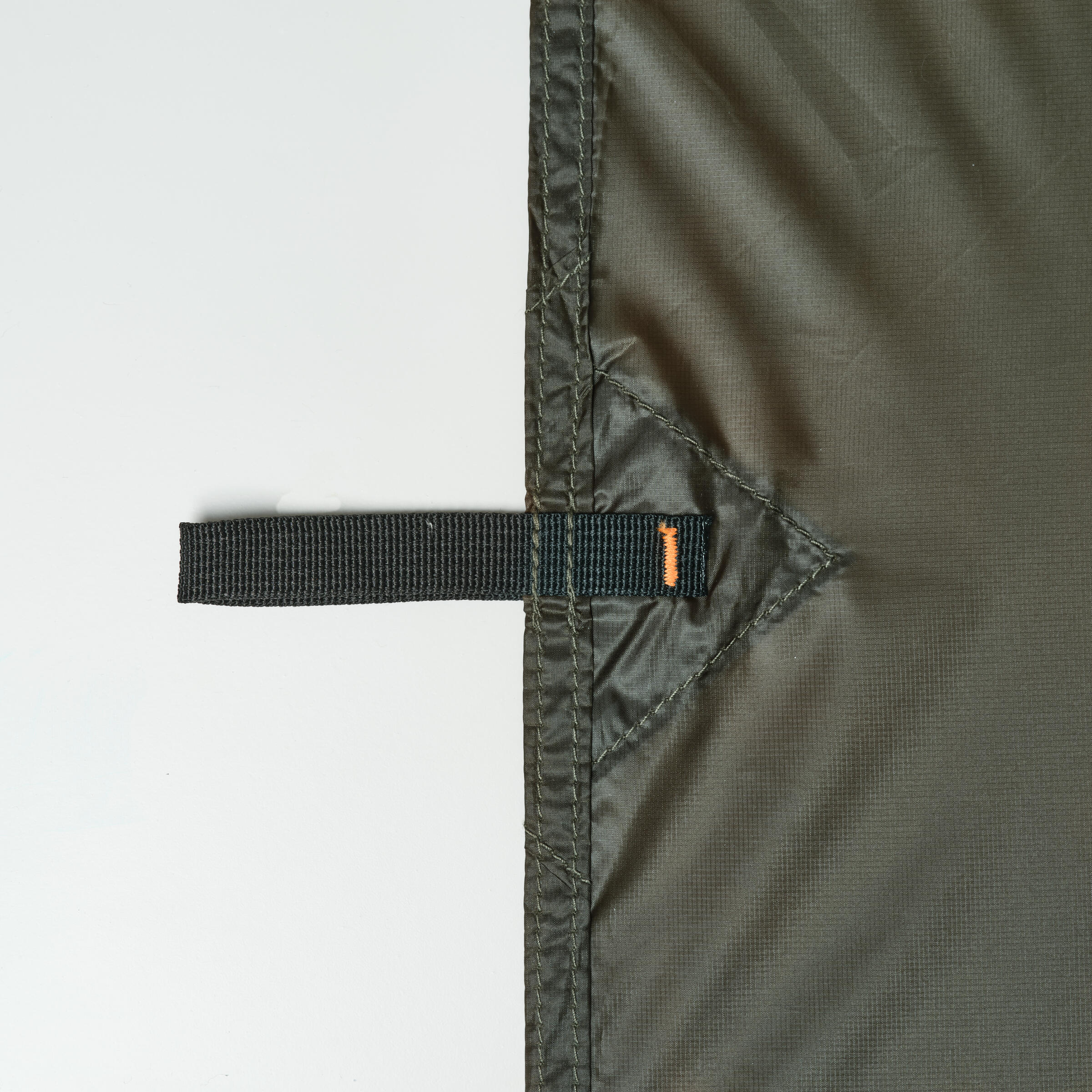 Plane Bushcraft Camping kompakt leicht 2,95 × 2,8 m wasserdicht khaki  3/5
