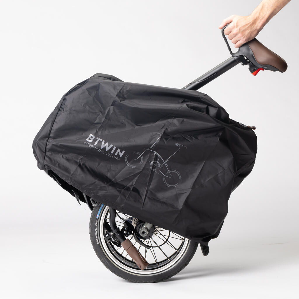Fahrrad-Schutzhülle + Tasche für Faltrad 16 Zoll